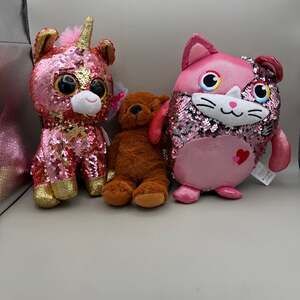 Plush Toys Bundle – Mixed Characters 3pcs